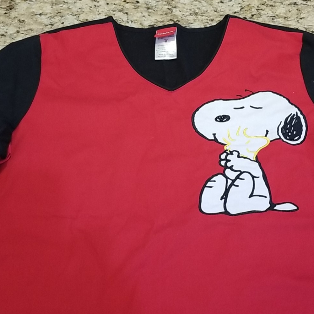 Snoopy Scrub Top by Peanuts